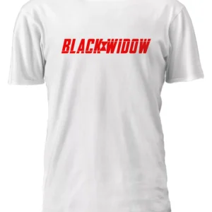 Black Widow Viuda Negra Logo Remera Friki Tu Eres #8