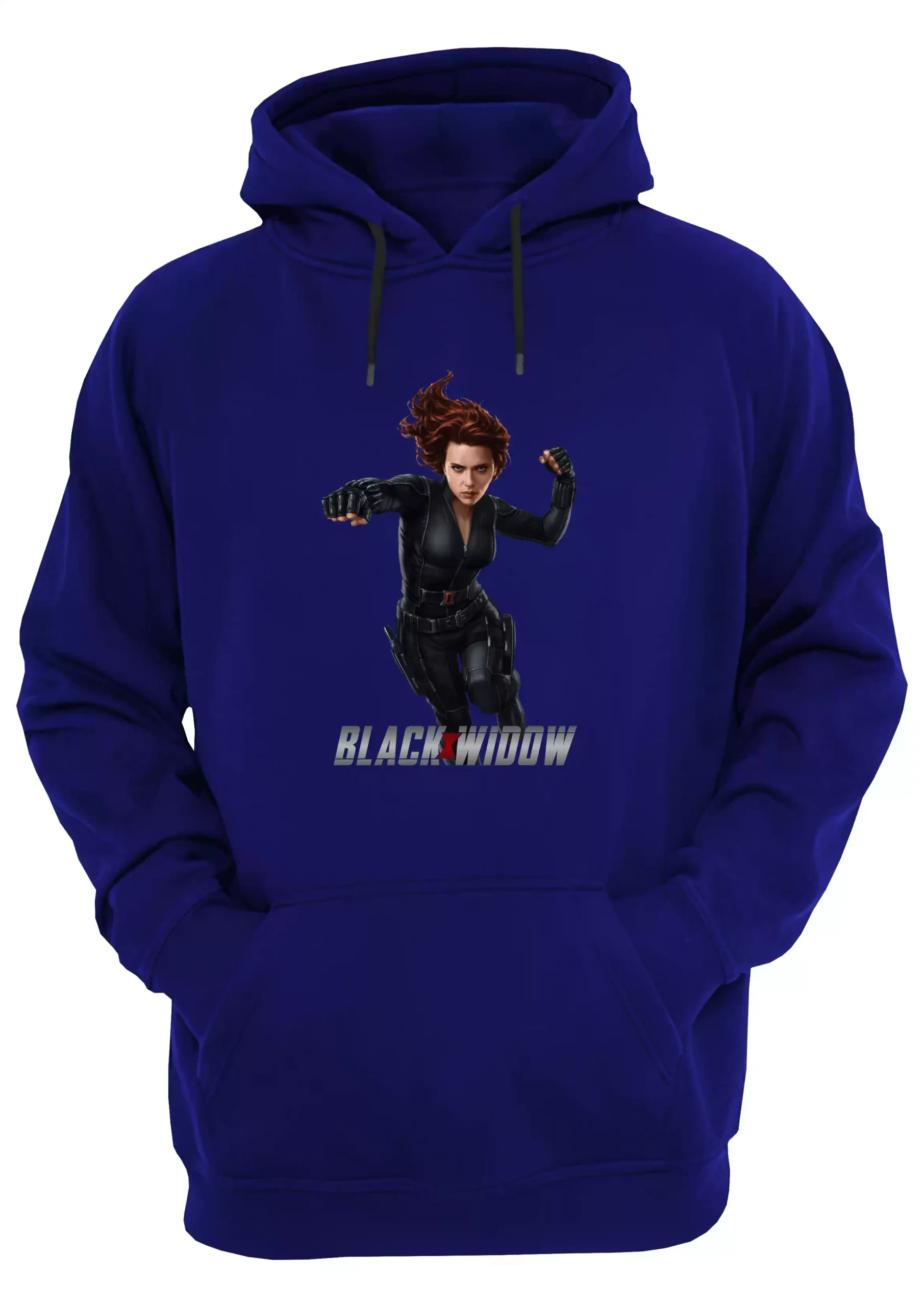 Black Widow Viuda Negra Buzo Canguro Friki Tu Eres #2 - Imagen 3