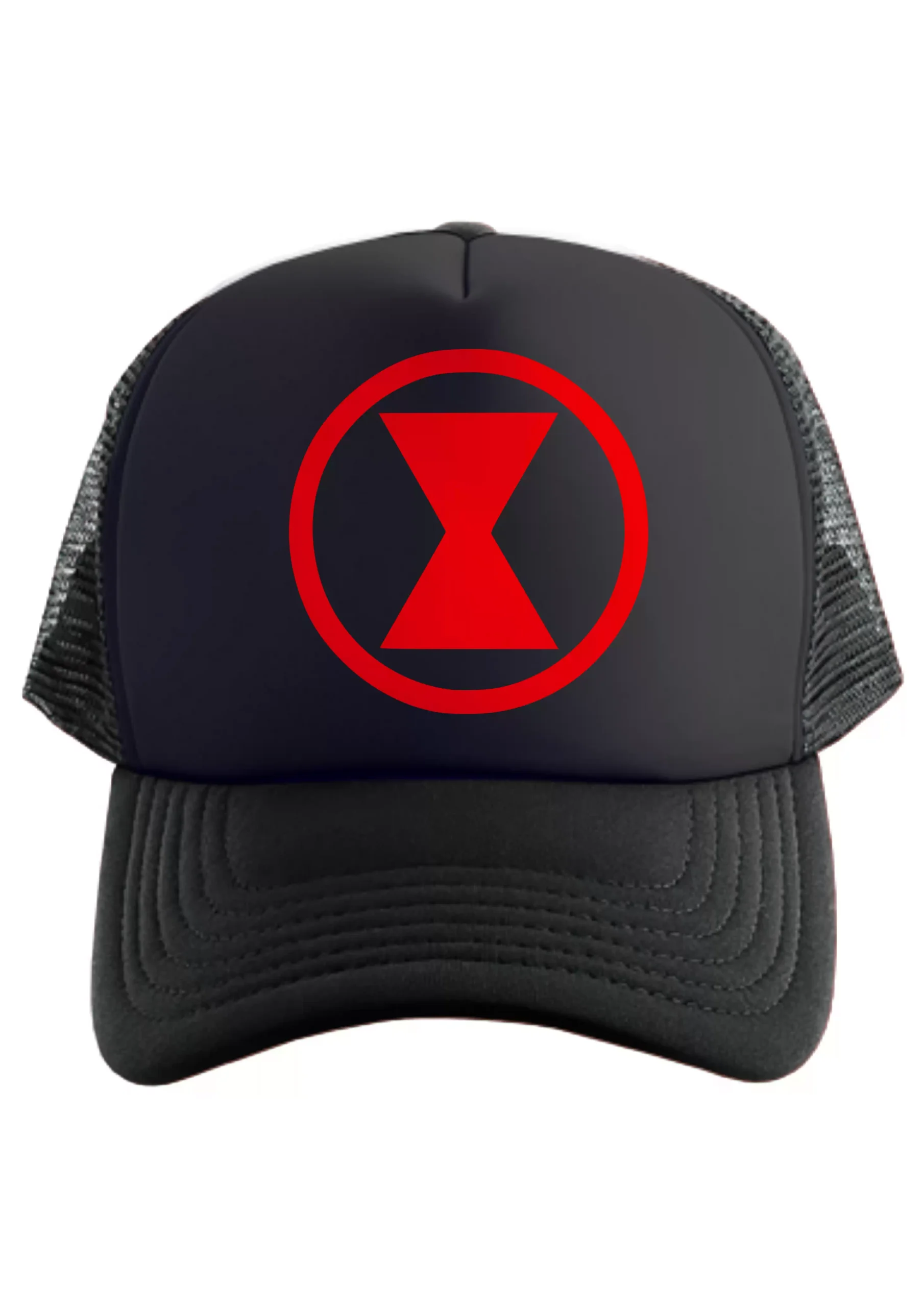 Black Widow Viuda Negra Logo Gorra Friki Tu Eres #1 - Imagen 6