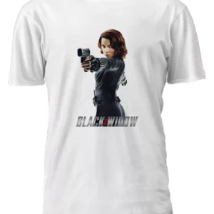 Black Widow Viuda Negra Remera Friki Tu Eres #5