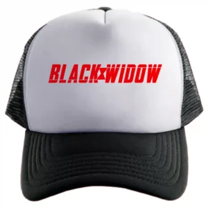 Black Widow Viuda Negra Logo Gorra Friki Tu Eres #2