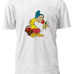 Blancanieve Enano Timido Romantico Remera Friki Tu Eres #5