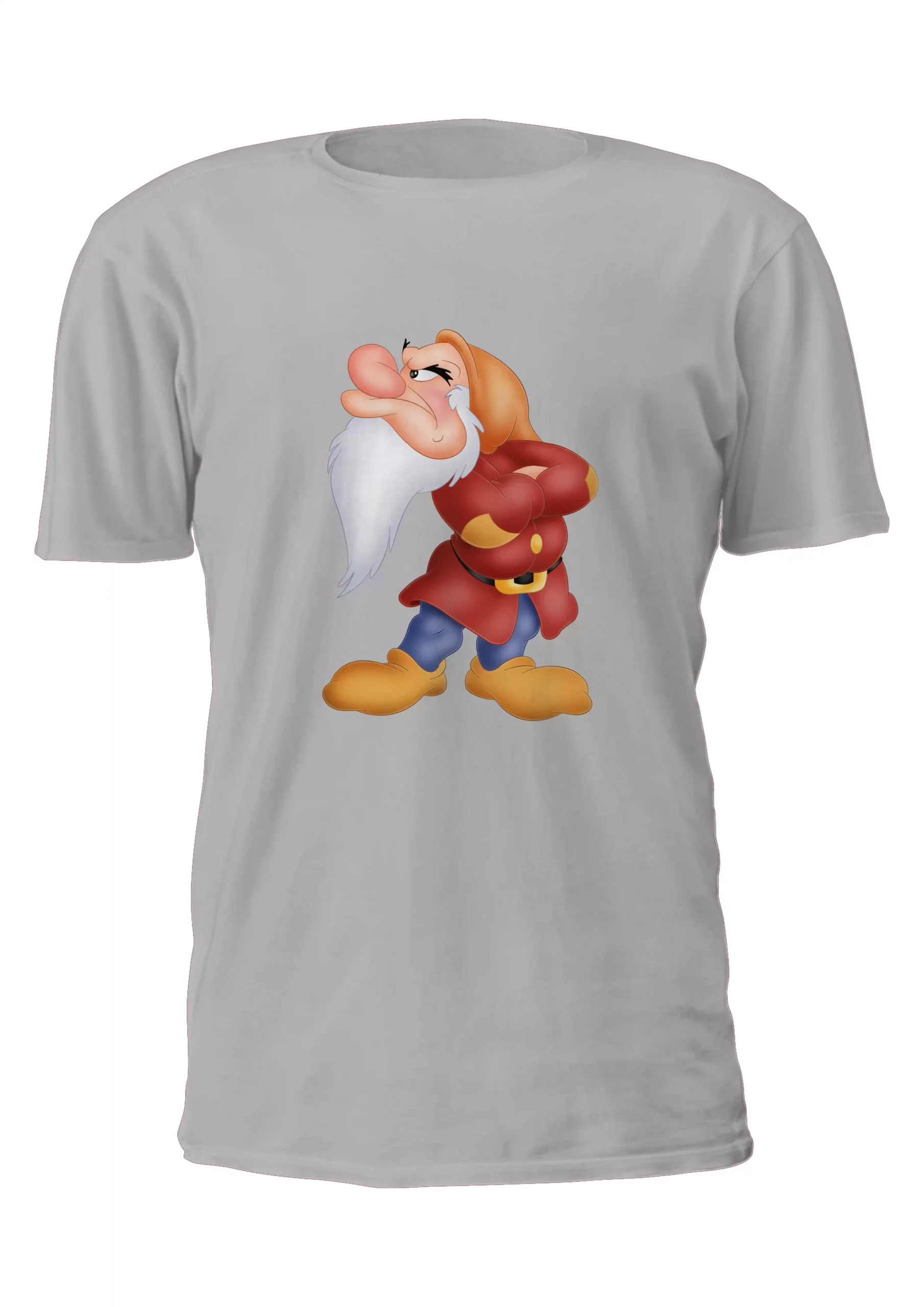 Blancanieve Enano Grumpy Gruñon Remera Friki Tu Eres #6 - Imagen 2