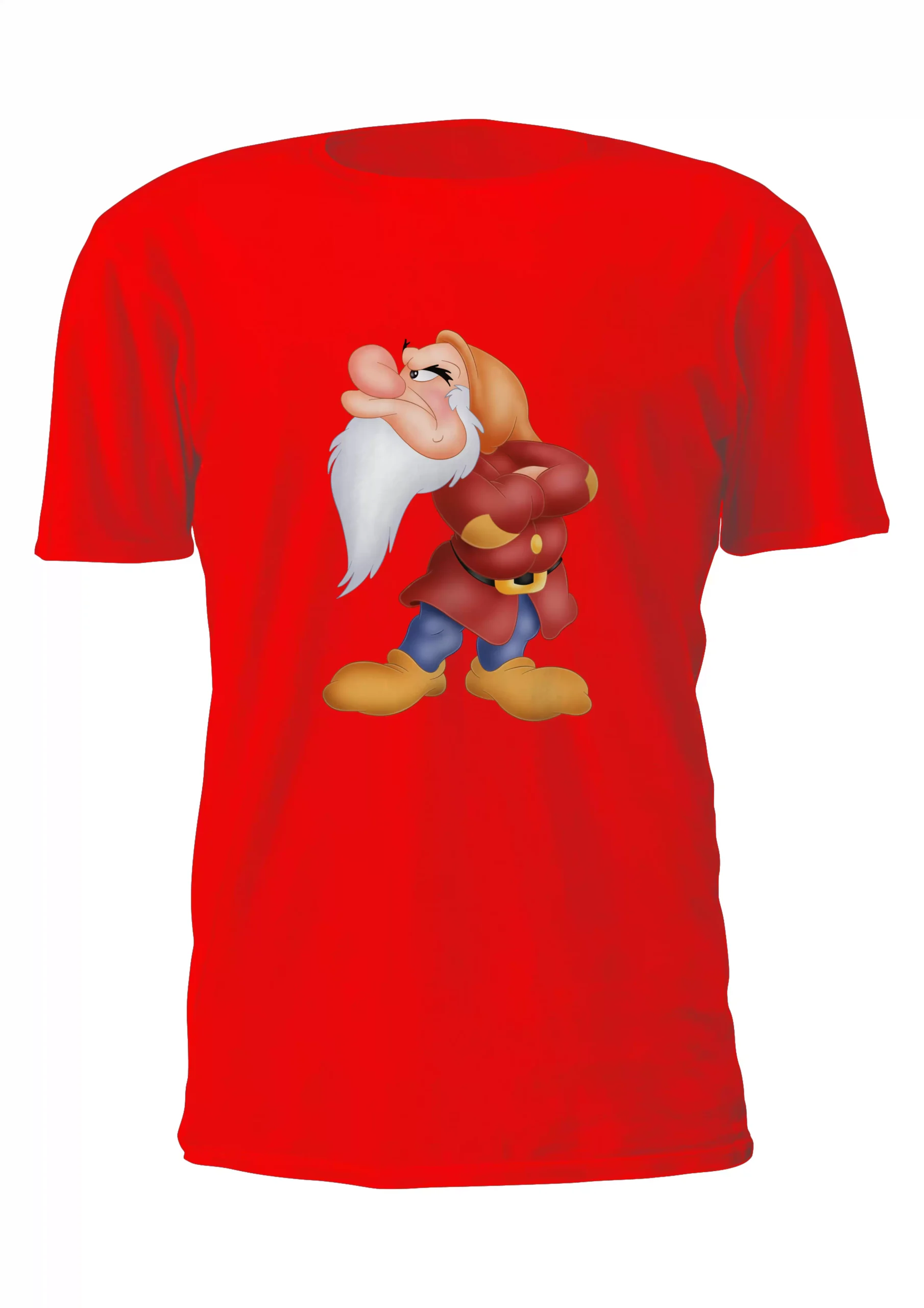 Blancanieve Enano Grumpy Gruñon Remera Friki Tu Eres #6 - Imagen 5