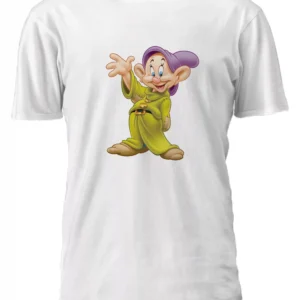 Blancanieve Enano Dopey Mudo Tontin Remera Friki Tu Eres #8