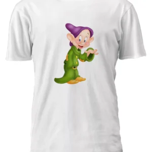 Blancanieve Enano Dopey Mudo Tontin Remera Friki Tu Eres #9