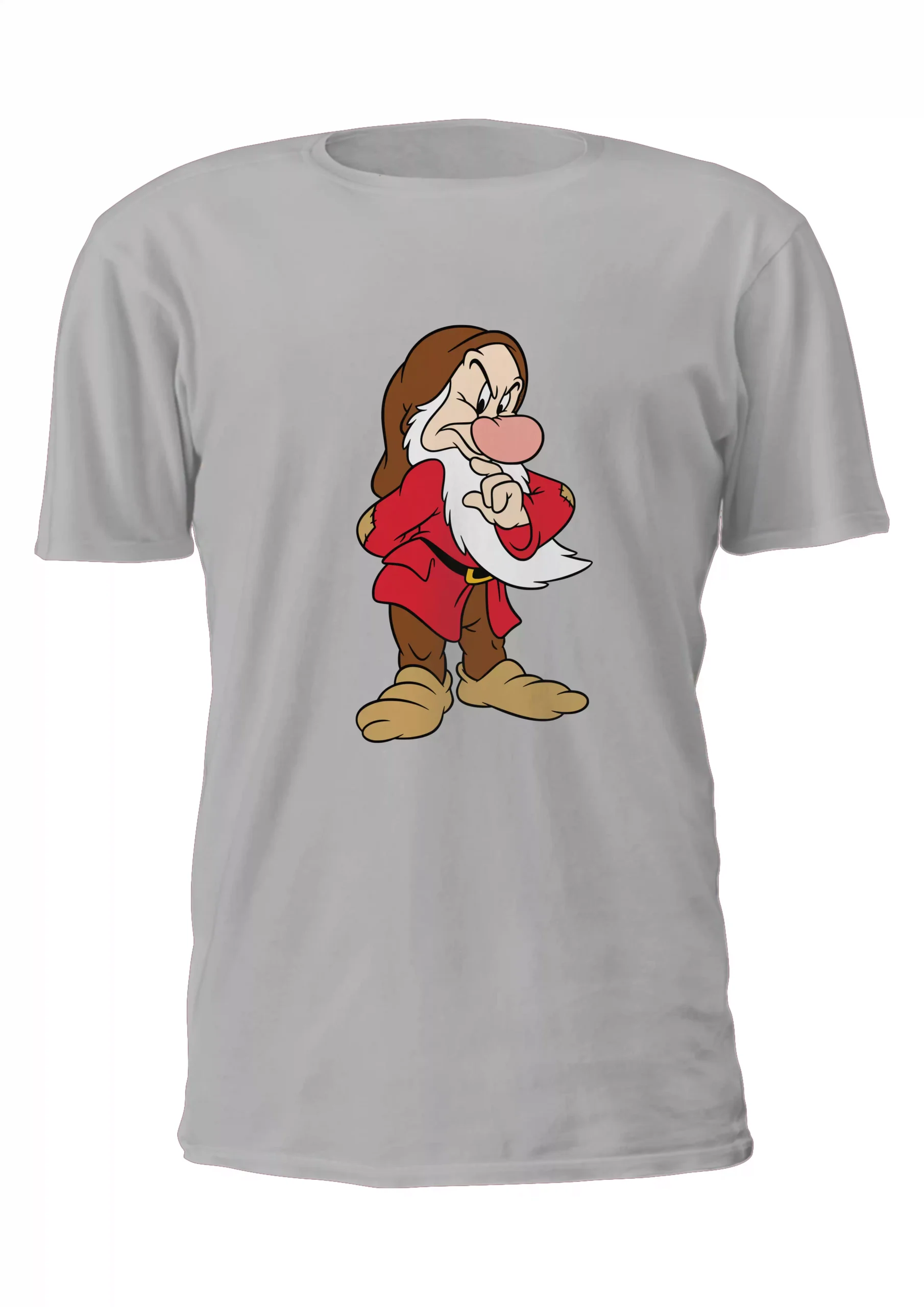 Blancanieve Enano Grumpy Gruñon Remera Friki Tu Eres #7 - Imagen 2
