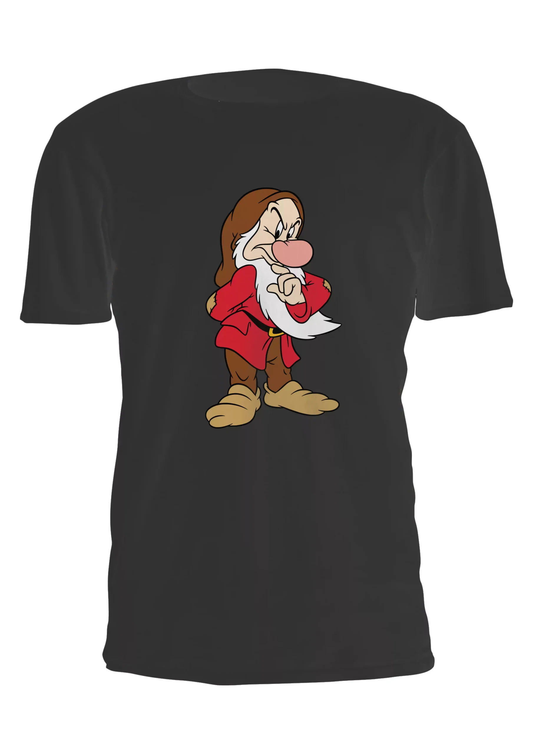 Blancanieve Enano Grumpy Gruñon Remera Friki Tu Eres #7 - Imagen 6