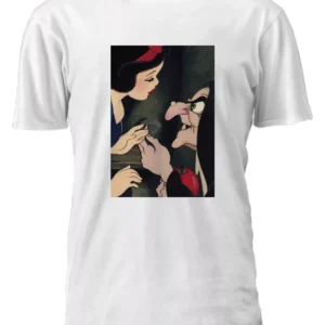 Blancanieve Y Bruja Con Manzana Remera Friki Tu Eres #1