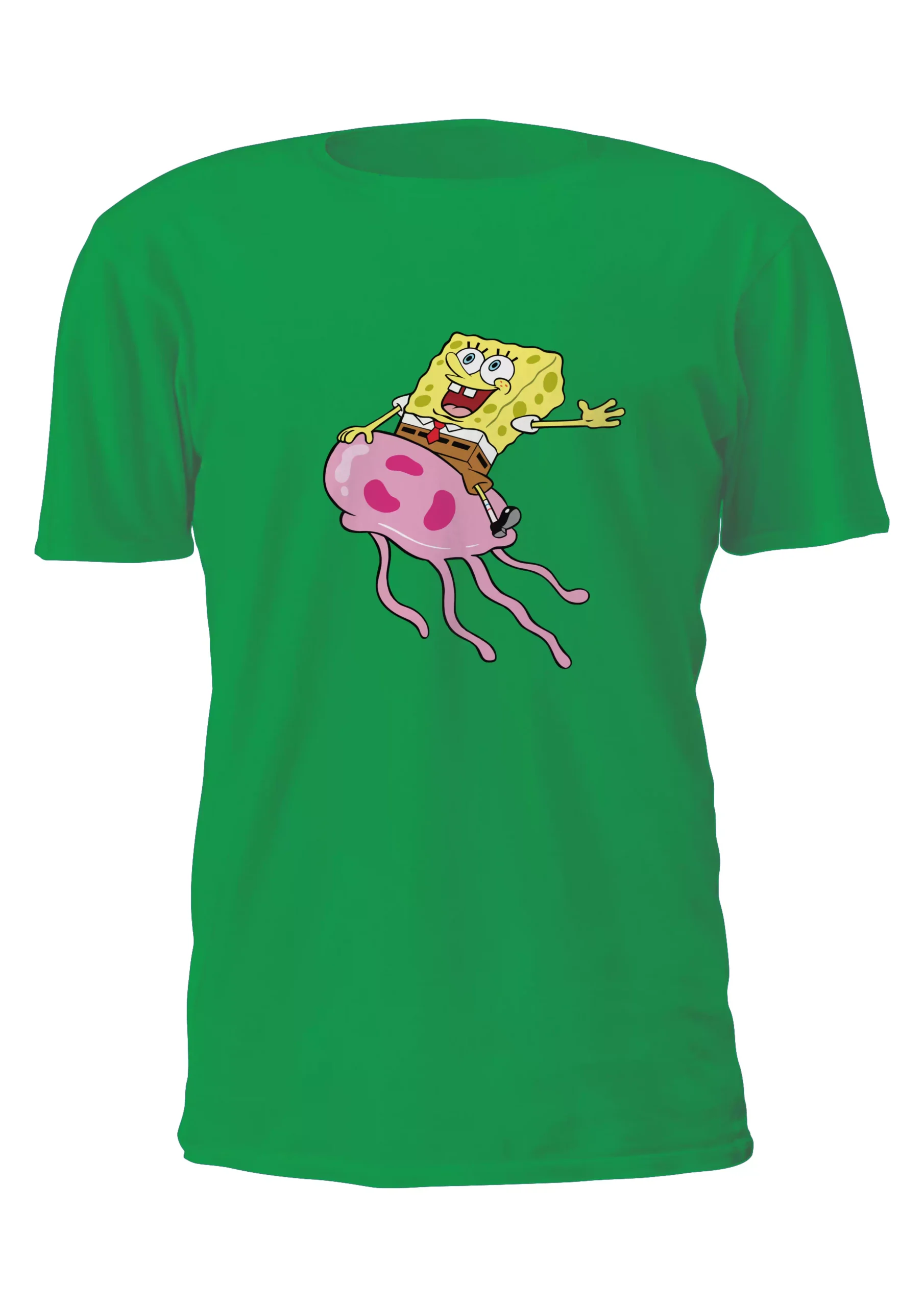 Bob Esponja Medusa Remera Friki Tu Eres #14 - Imagen 3