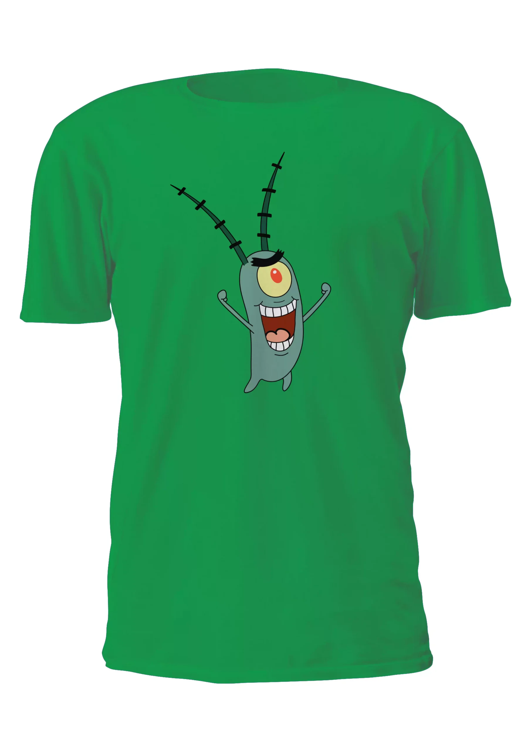 Bob Esponja Plankton Remera Friki Tu Eres #18 - Imagen 3
