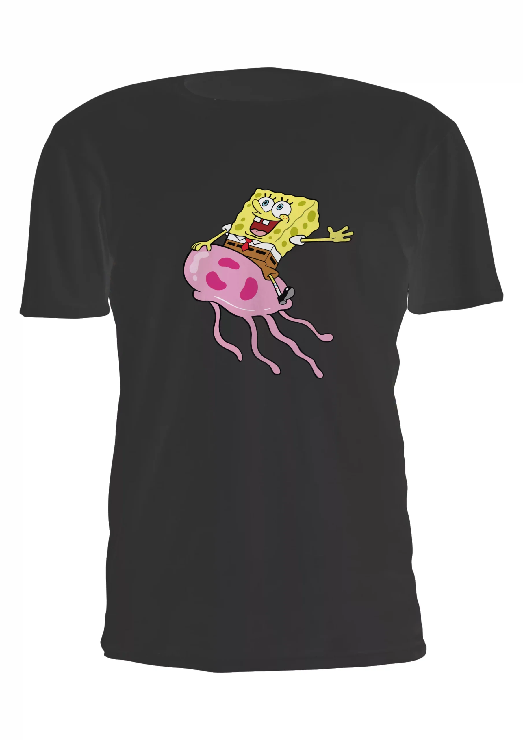 Bob Esponja Medusa Remera Friki Tu Eres #14 - Imagen 6