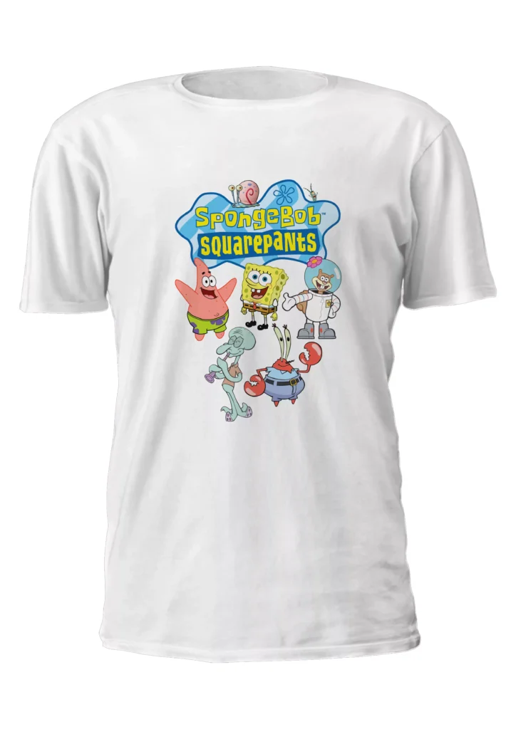 Bob Esponja Todos Los Personajes Remera Friki Tu Eres #24