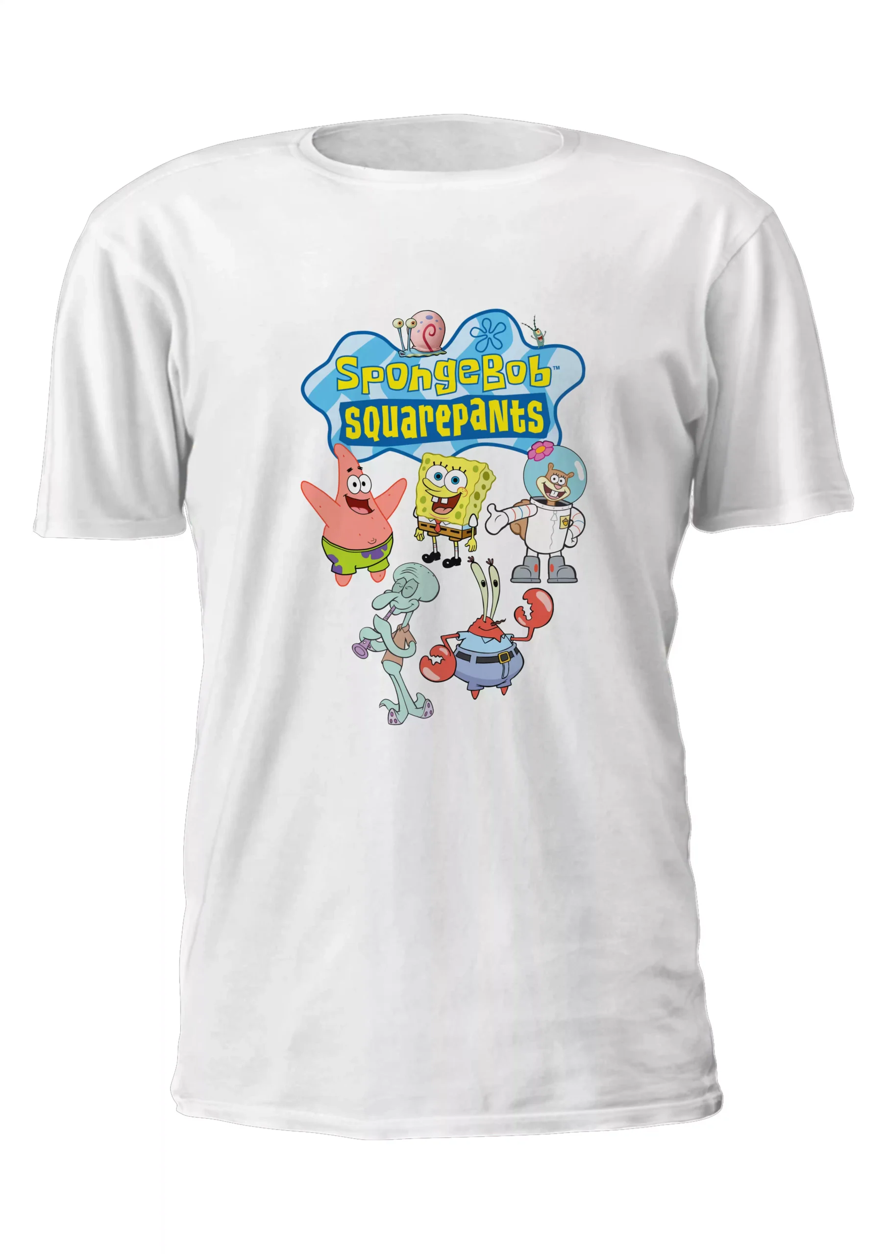 Bob Esponja Todos Los Personajes Remera Friki Tu Eres #24