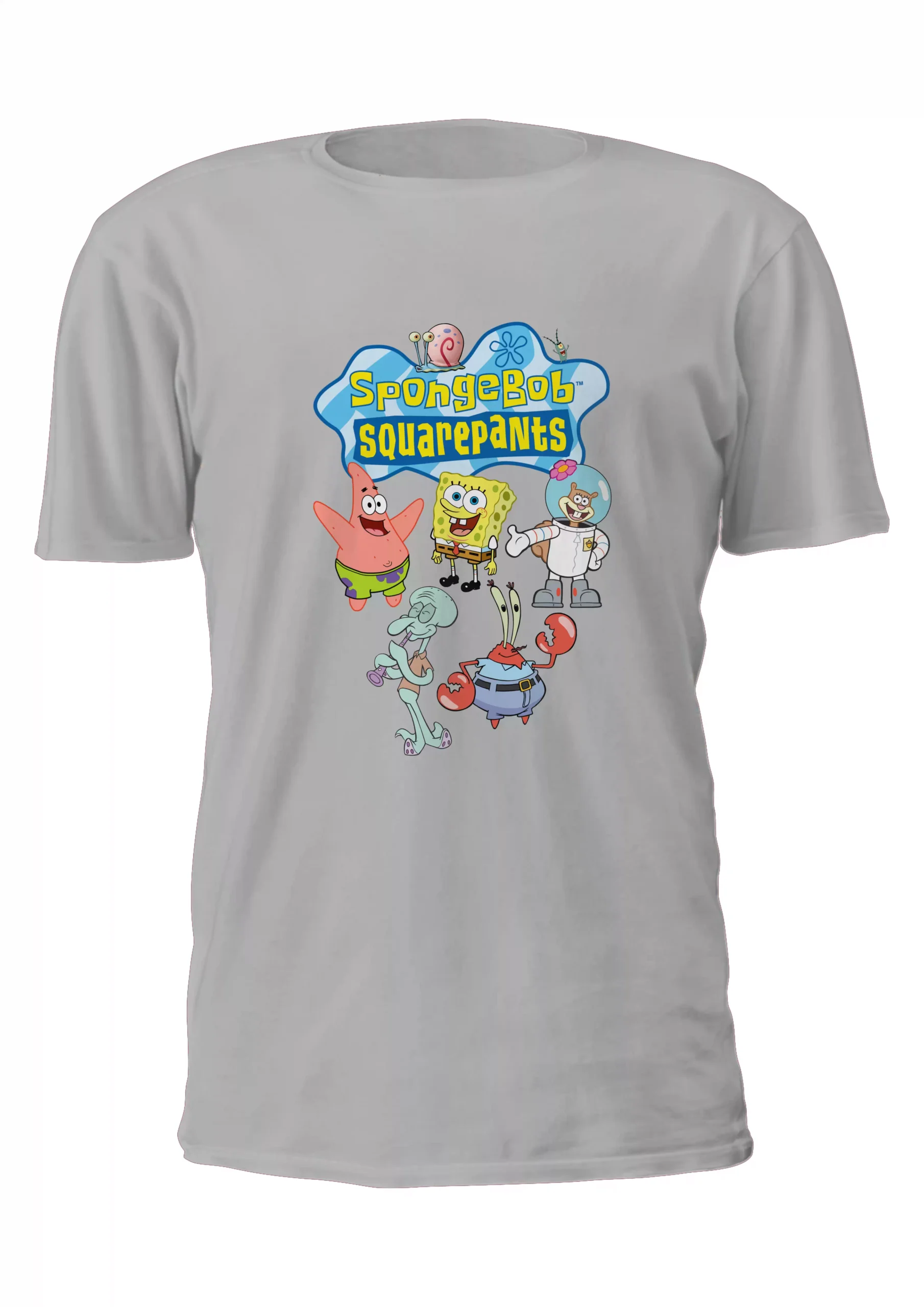 Bob Esponja Todos Los Personajes Remera Friki Tu Eres #24 - Imagen 2