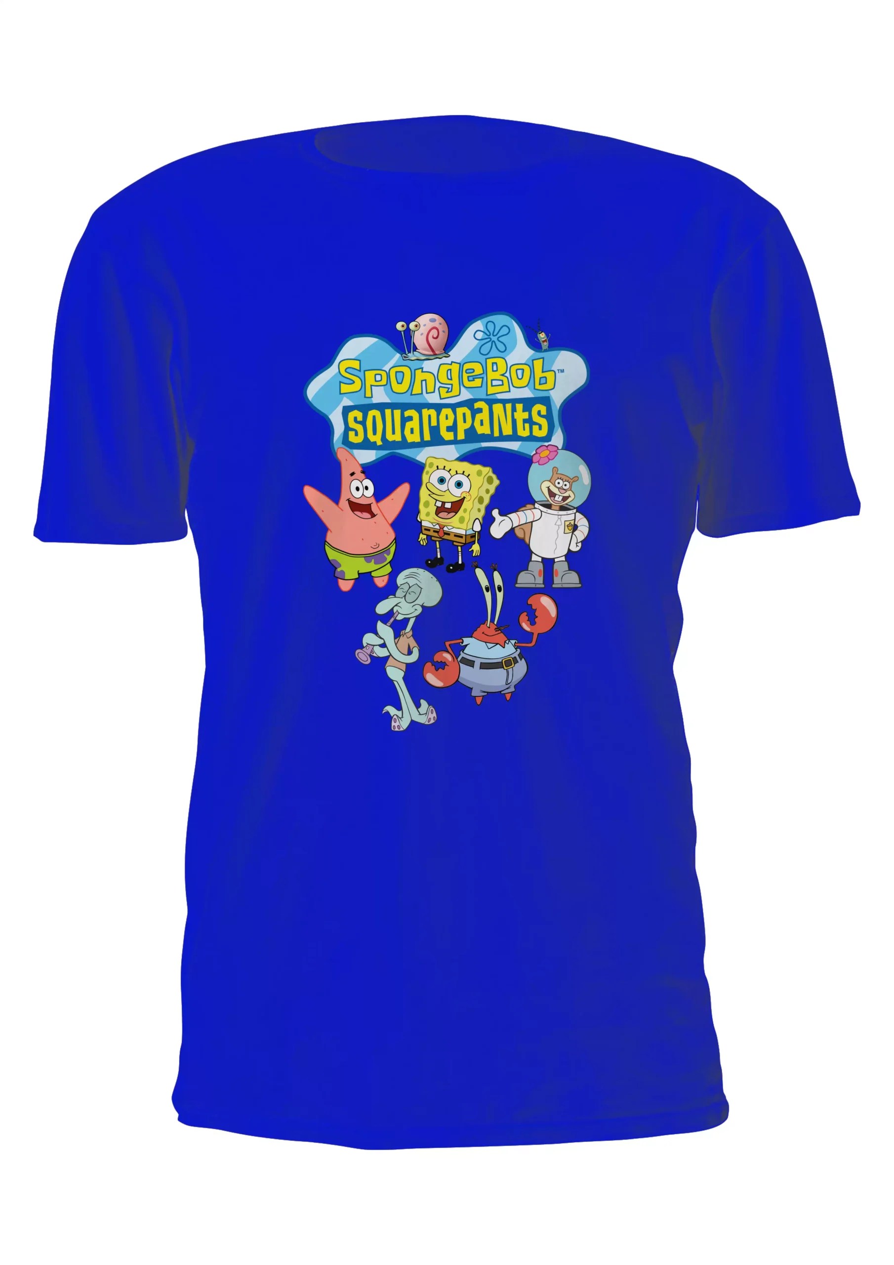 Bob Esponja Todos Los Personajes Remera Friki Tu Eres #24 - Imagen 4