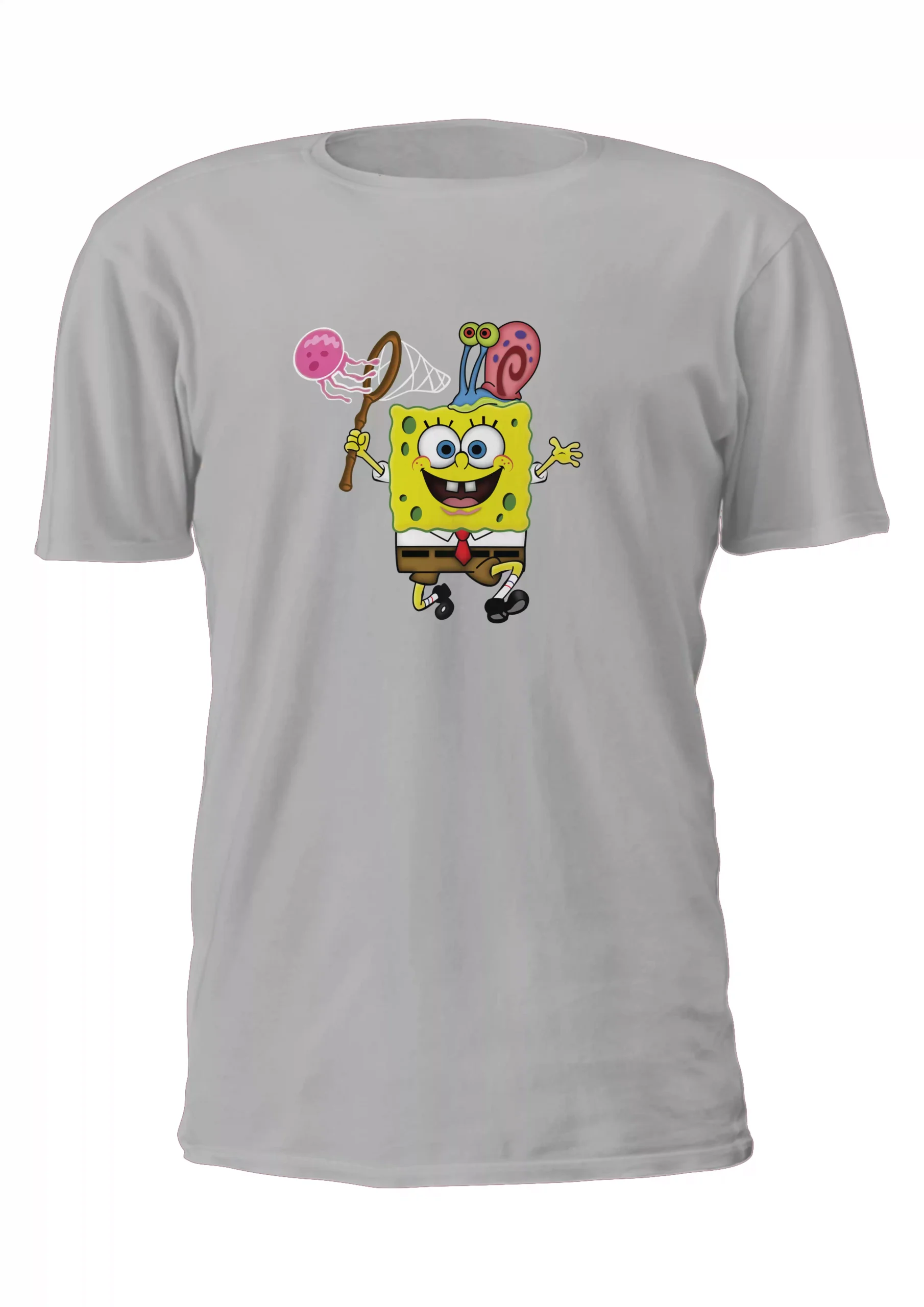 Bob Esponja Caracol Gary Y Medusa Remera Friki Tu Eres #15 - Imagen 2