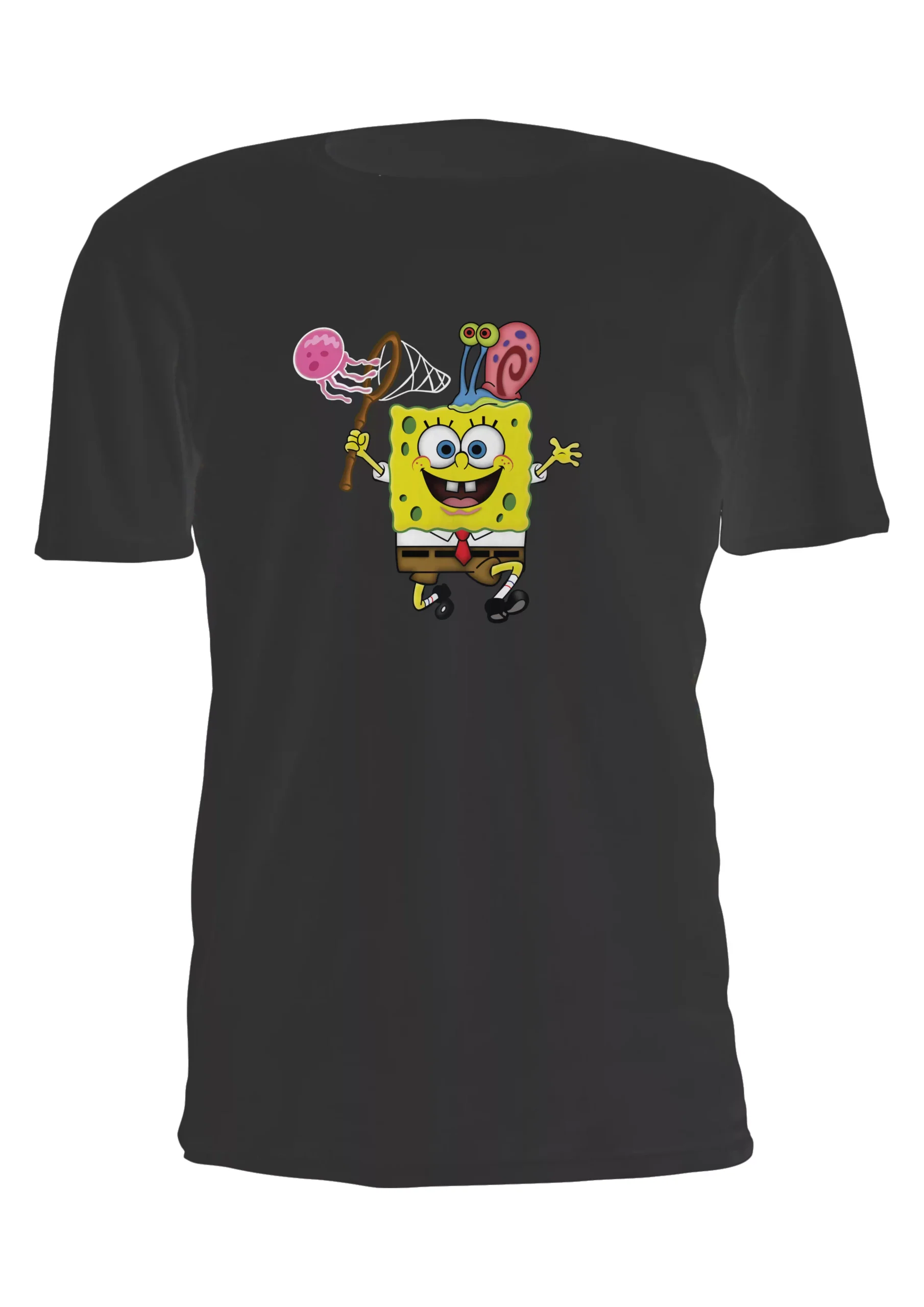 Bob Esponja Caracol Gary Y Medusa Remera Friki Tu Eres #15 - Imagen 6