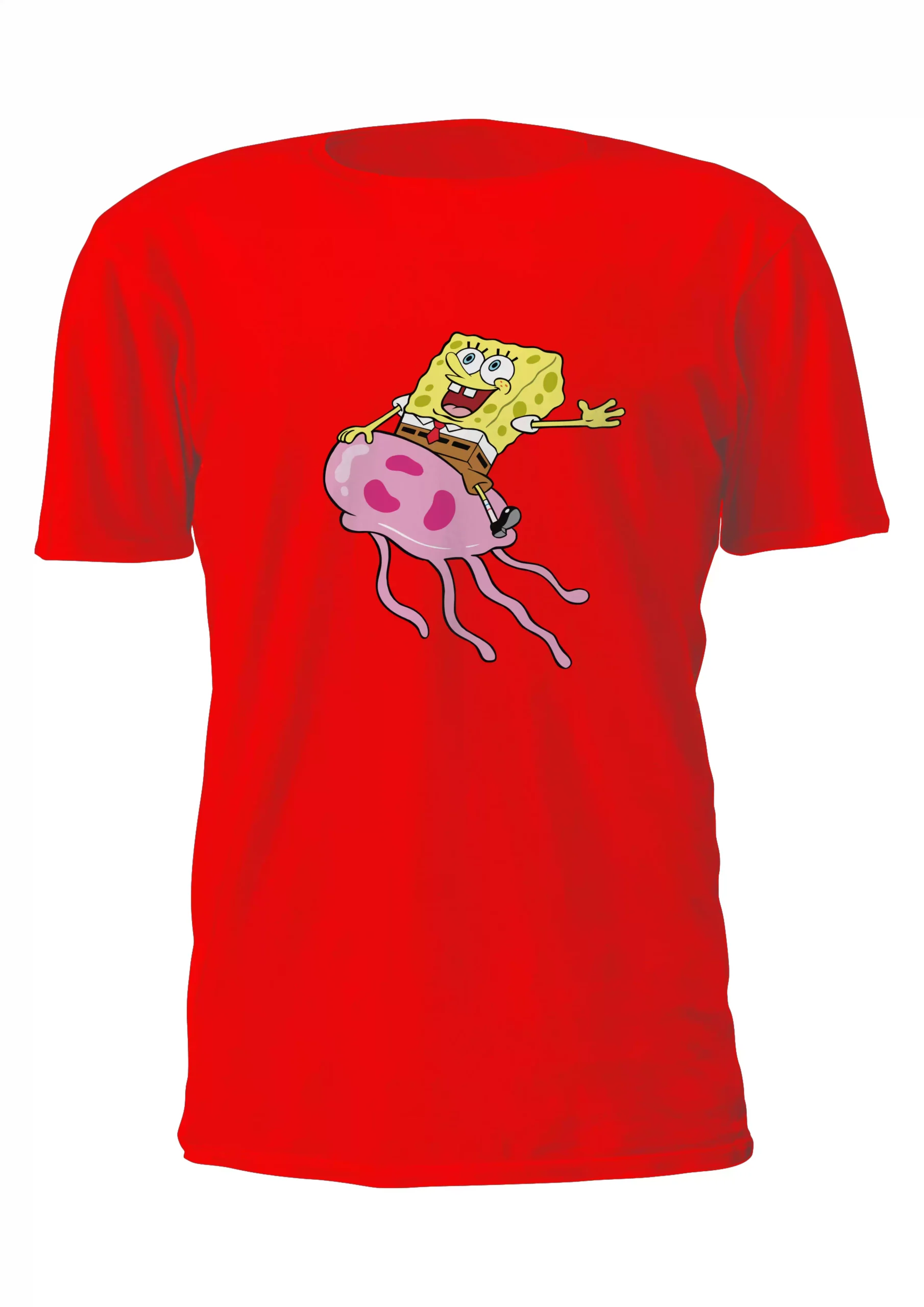 Bob Esponja Medusa Remera Friki Tu Eres #14 - Imagen 5