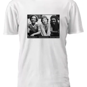 Bob Marley Mick Jagger Peter Tosh Remera Friki Tu Eres #6