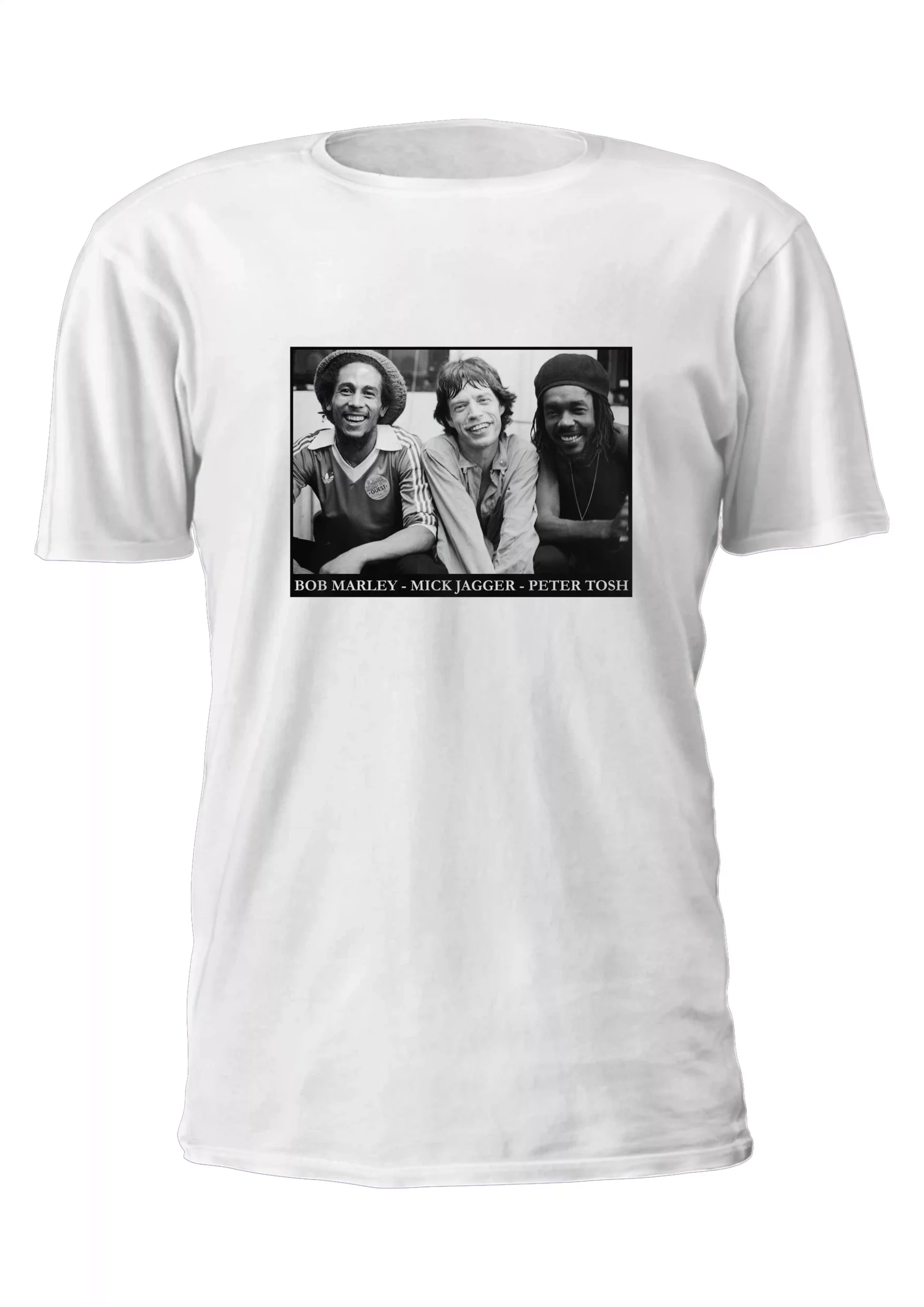 Bob Marley Mick Jagger Peter Tosh Remera Friki Tu Eres #6