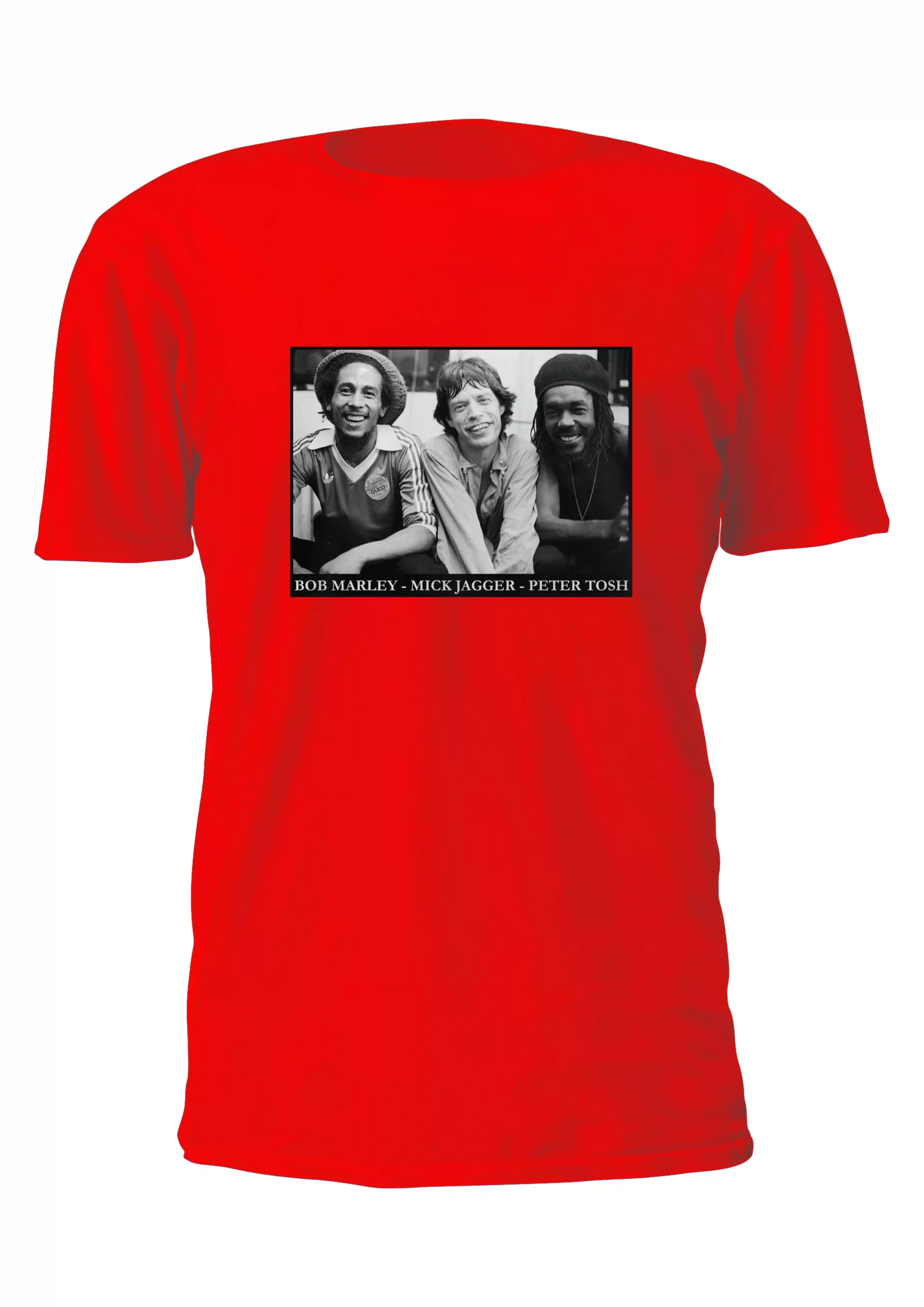 Bob Marley Mick Jagger Peter Tosh Remera Friki Tu Eres #6 - Imagen 5
