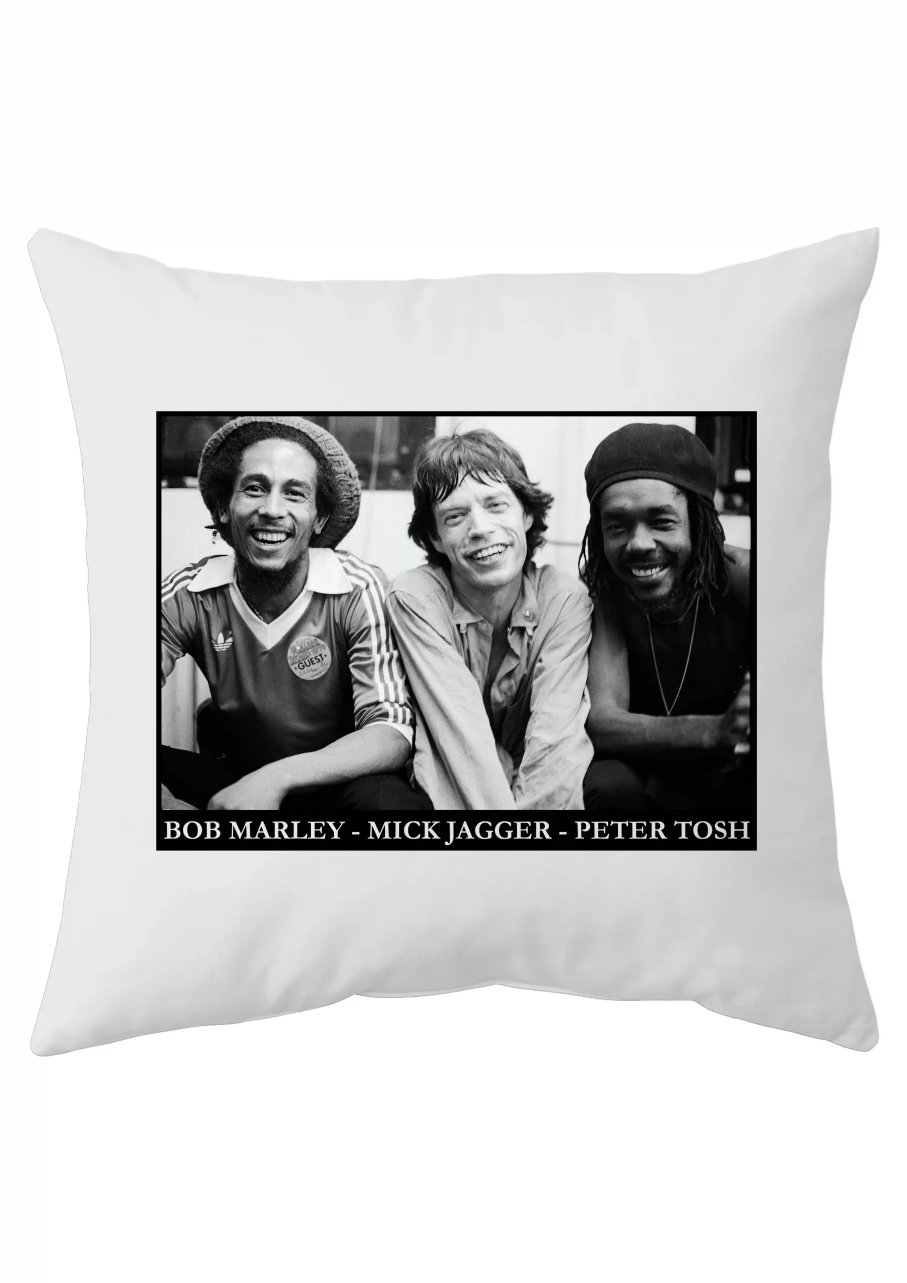 Bob Marley Mick Jagger Peter Tosh Almohadon Friki Tu Eres #6