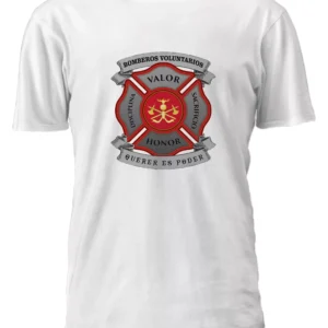 Bomberos Voluntarios Remera Friki Tu Eres #1