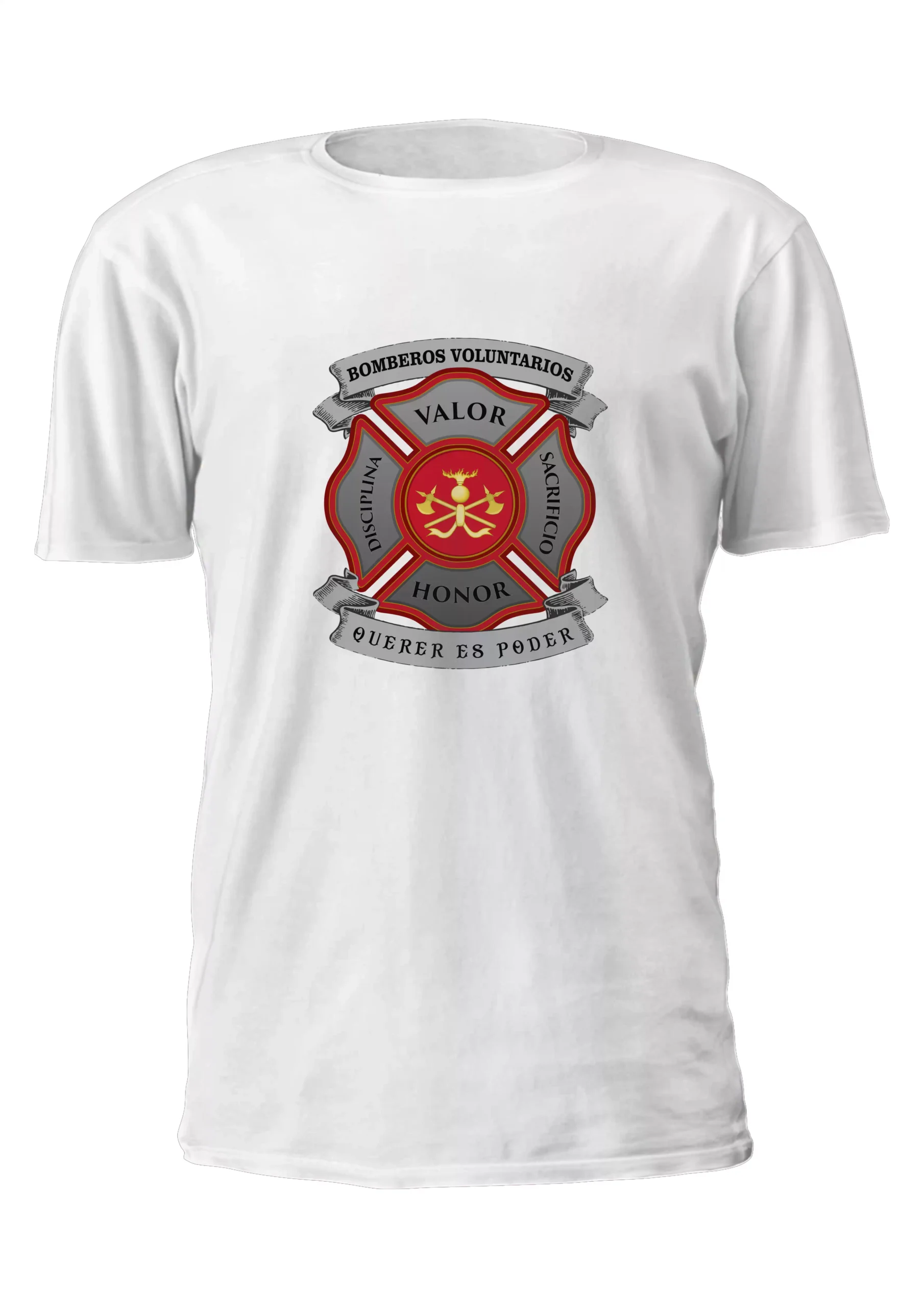 Bomberos Voluntarios Remera Friki Tu Eres #1