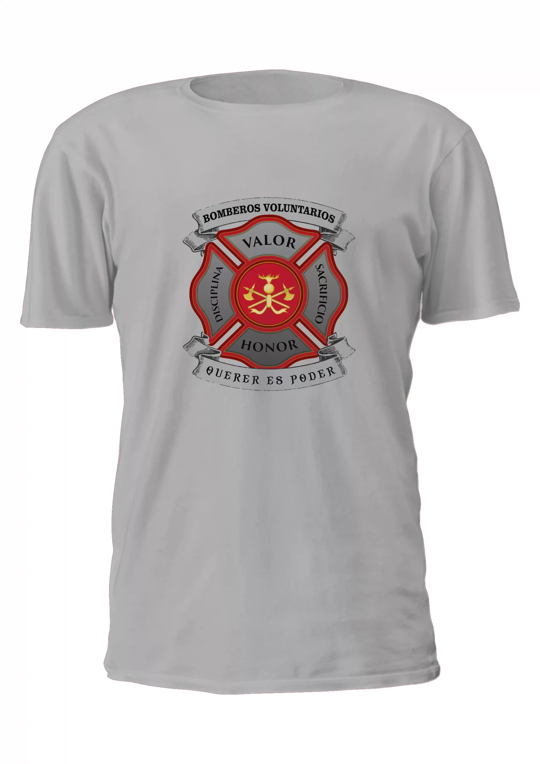 Bomberos Voluntarios Remera Friki Tu Eres #1 - Imagen 2