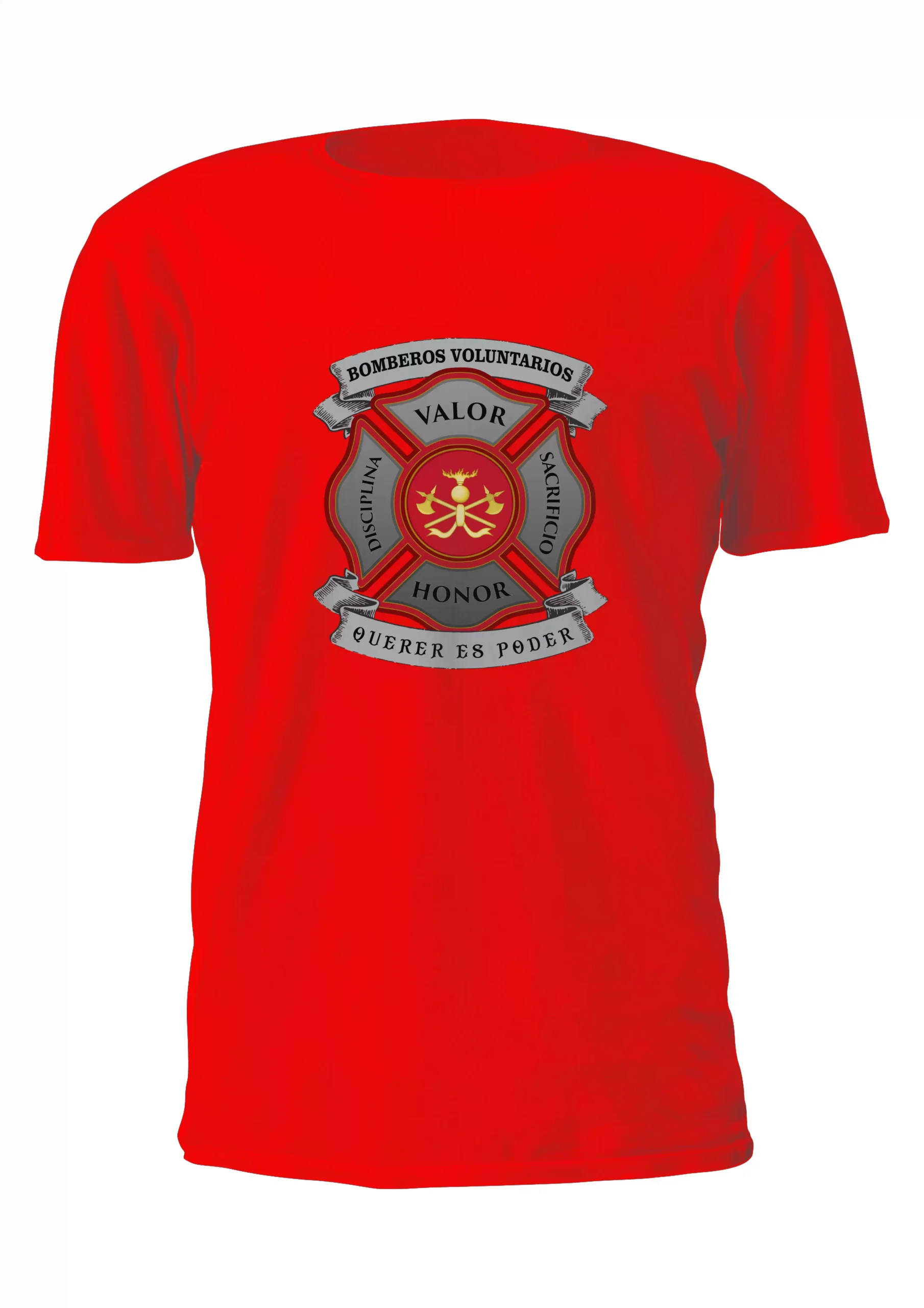 Bomberos Voluntarios Remera Friki Tu Eres #1 - Imagen 5