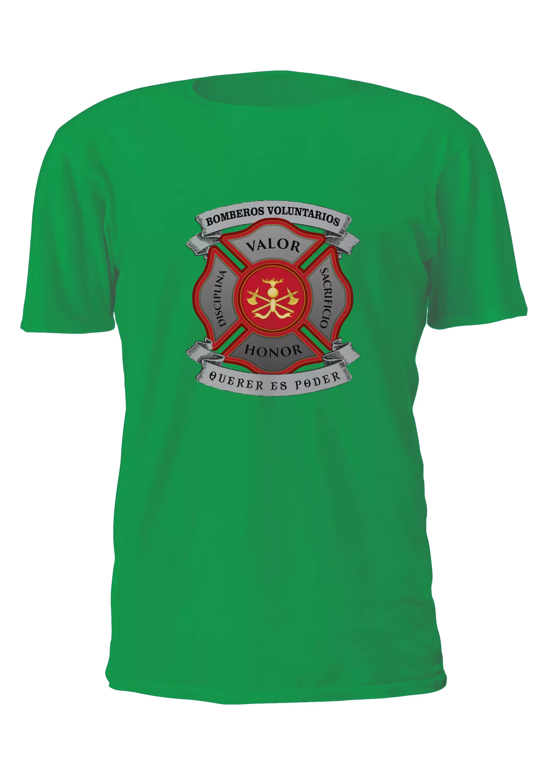Bomberos Voluntarios Remera Friki Tu Eres #1 - Imagen 3