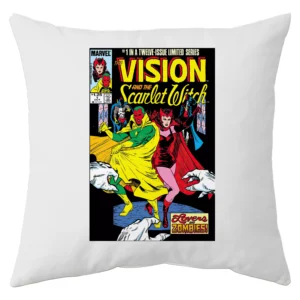 Bruja Escarlata Vision Portada Comic Almohadon Friki Tu Eres #5