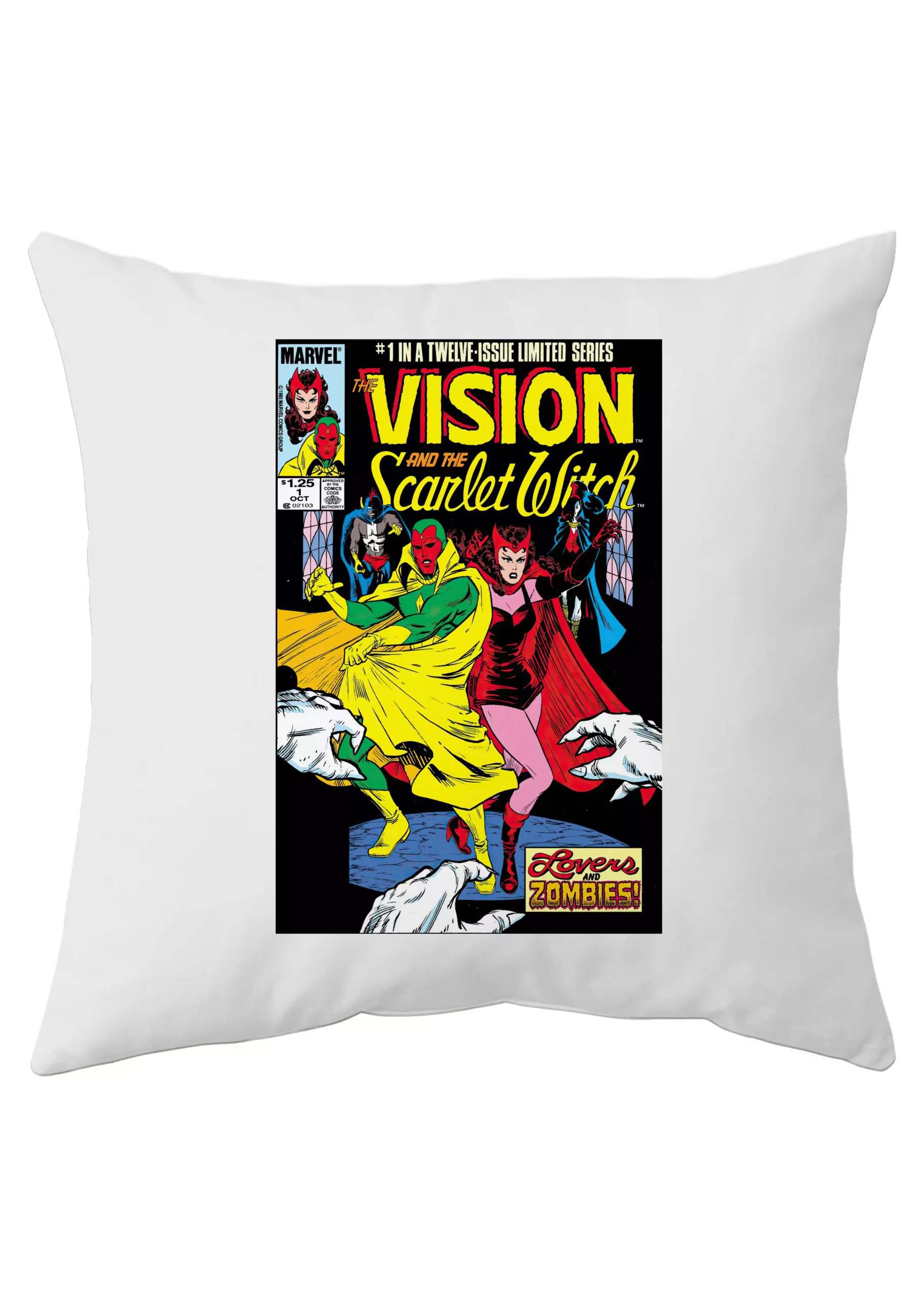 Bruja Escarlata Vision Portada Comic Almohadon Friki Tu Eres #5