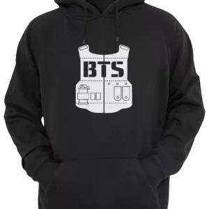 Bts Logo Buzo Canguro Friki Tu Eres #1