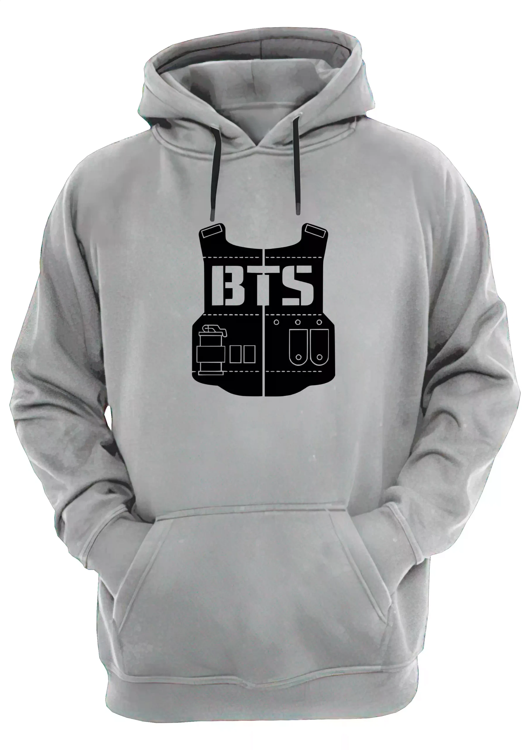 Bts Logo Buzo Canguro Friki Tu Eres #1 - Imagen 2