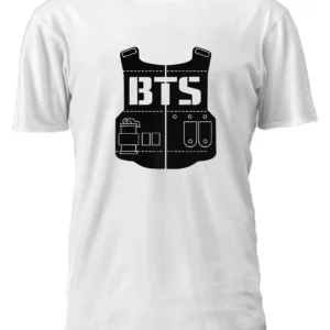 Bts Logo Remera Friki Tu Eres #7