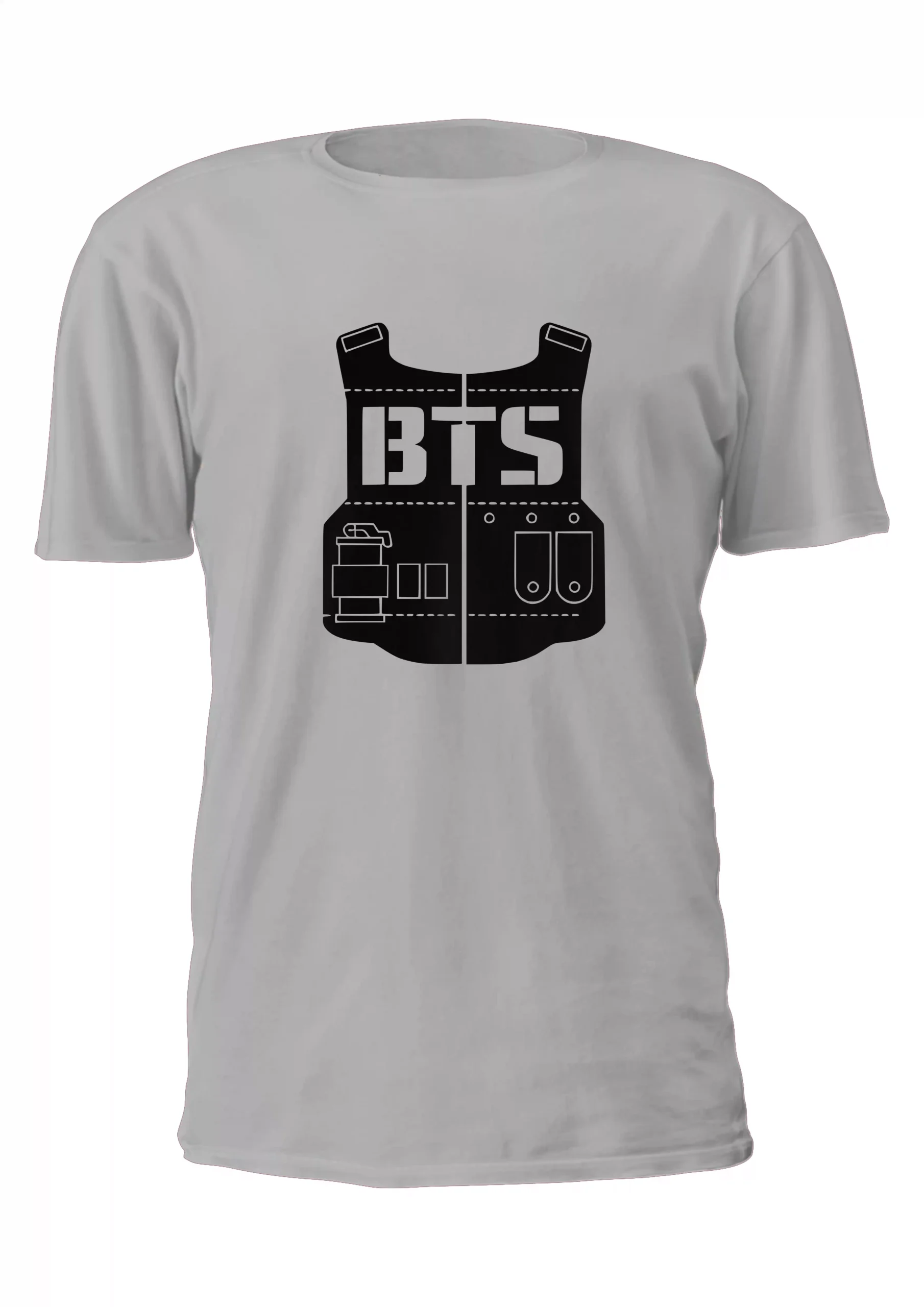 Bts Logo Remera Friki Tu Eres #7 - Imagen 2