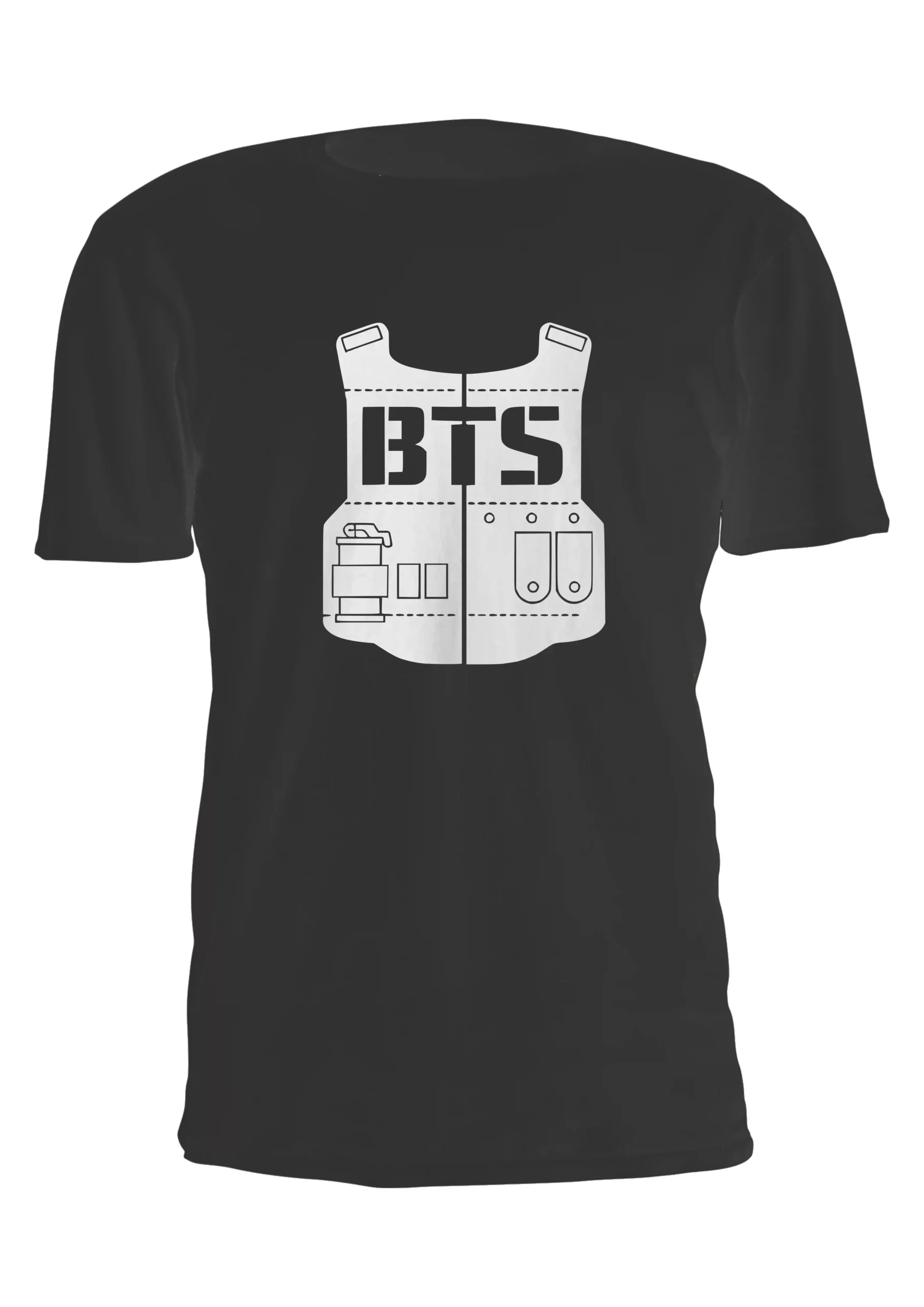 Bts Logo Remera Friki Tu Eres #7 - Imagen 6