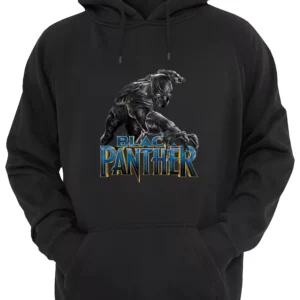 Pantera Negra Black Panther Tchala Buzo Canguro Friki Tu Eres #9
