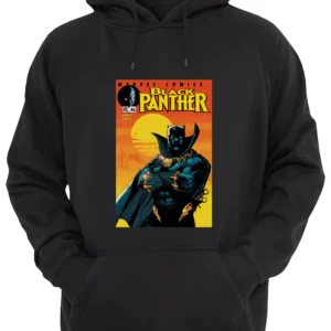 Pantera Negra Black Panther Portada Comic Buzo Canguro Friki Tu Eres #5