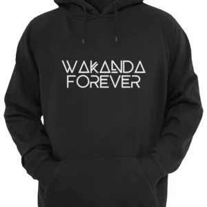 Pantera Negra Black Panther Wakanda Forever Buzo Canguro Friki Tu Eres #3