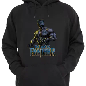 Pantera Negra Black Panther Tchala Buzo Canguro Friki Tu Eres #11