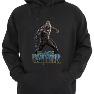Pantera Negra Black Panther Tchala Buzo Canguro Friki Tu Eres #6