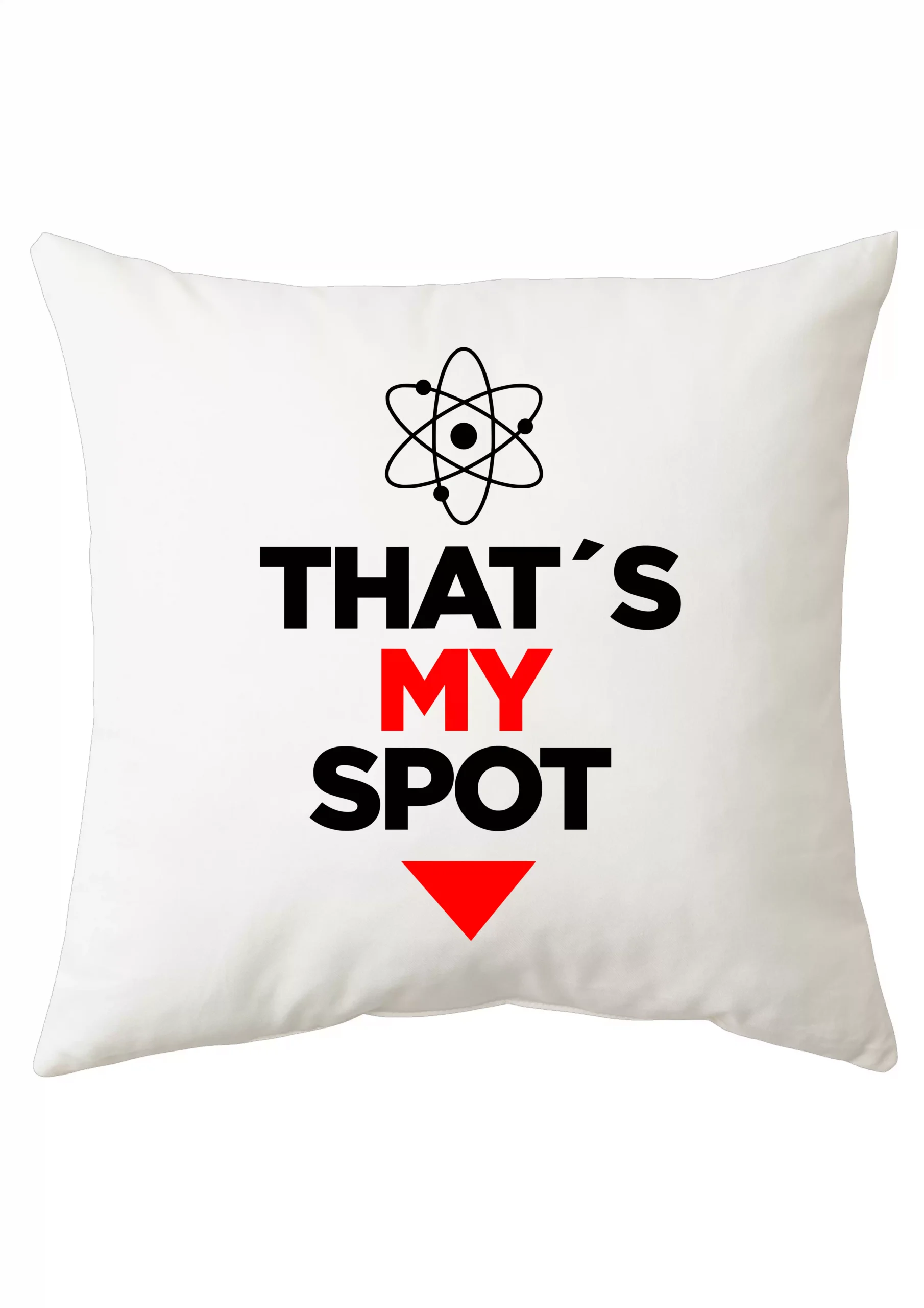 The Big Bang Theory Thats My Spot Almohadon Friki Tu Eres #3
