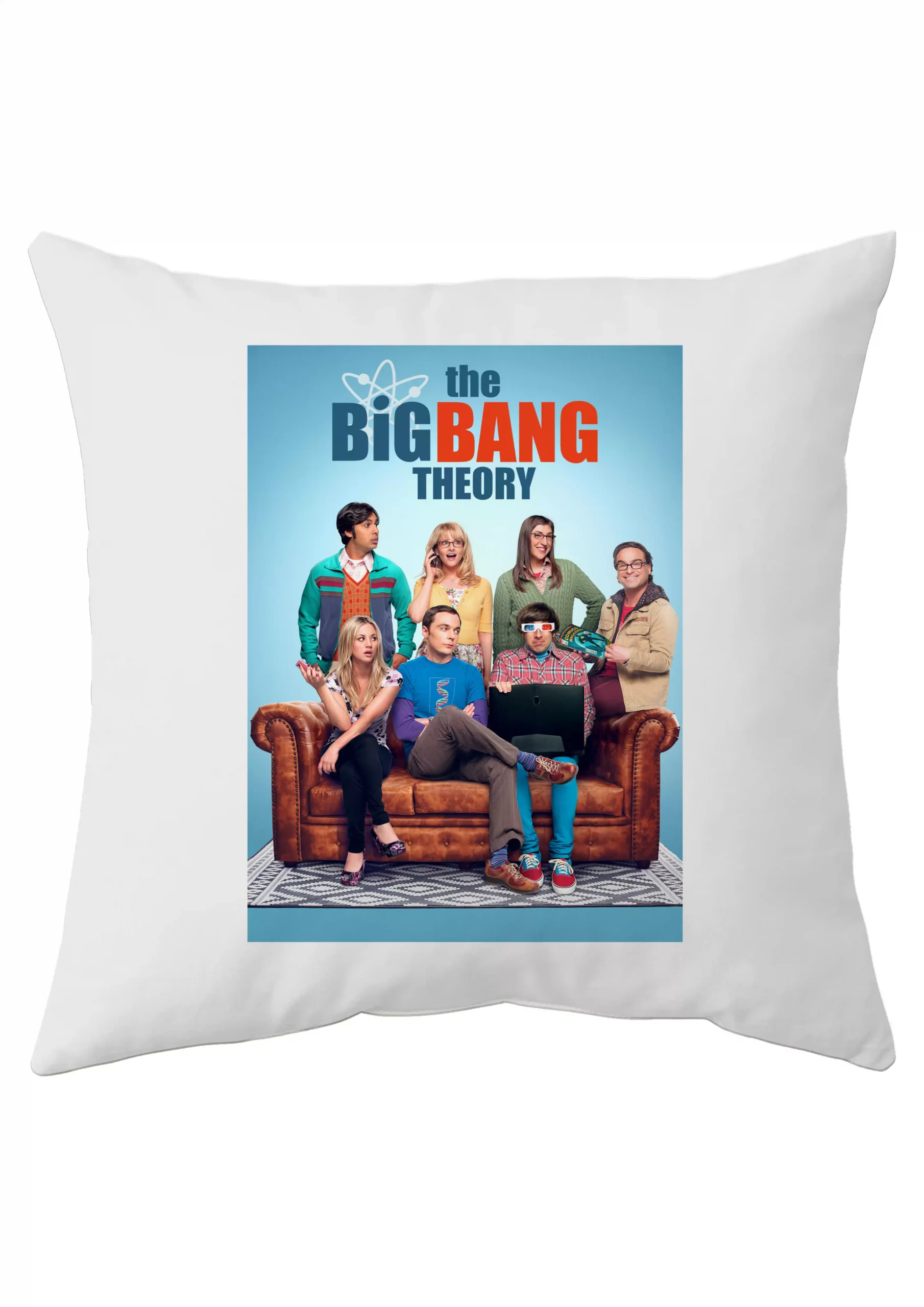 The Big Bang Theory Almohadon Friki Tu Eres #1