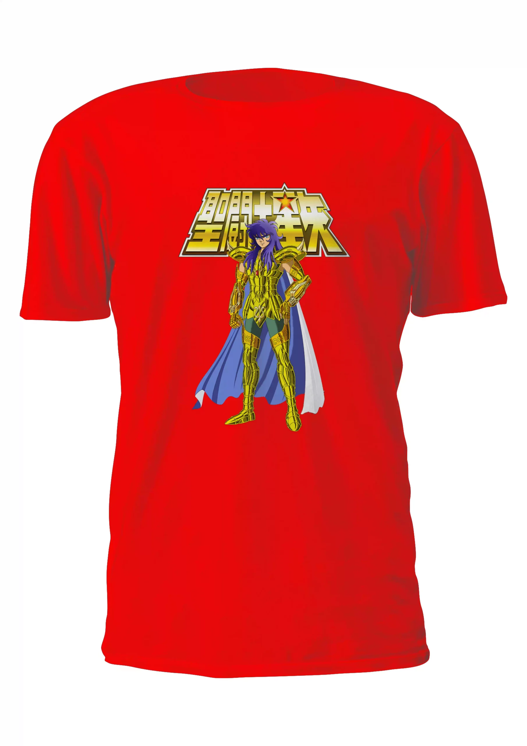 Caballeros Del Zodiaco Milo Escorpio Remera Friki Tu Eres #32 - Imagen 5