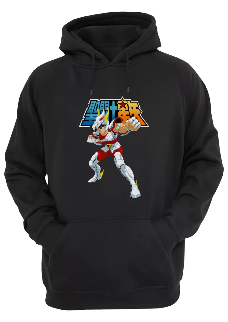 Caballeros Del Zodiaco Seiya Pegaso Buzo Canguro Friki Tu Eres #20