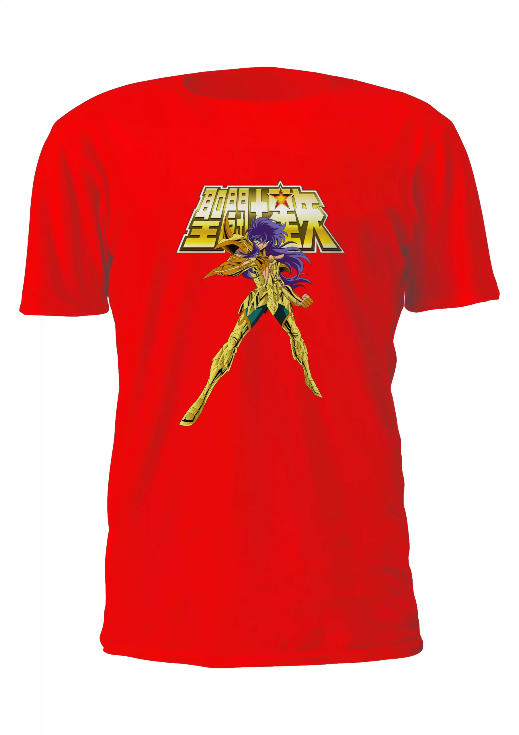 Caballeros Del Zodiaco Milo Escorpio Remera Friki Tu Eres #33 - Imagen 5