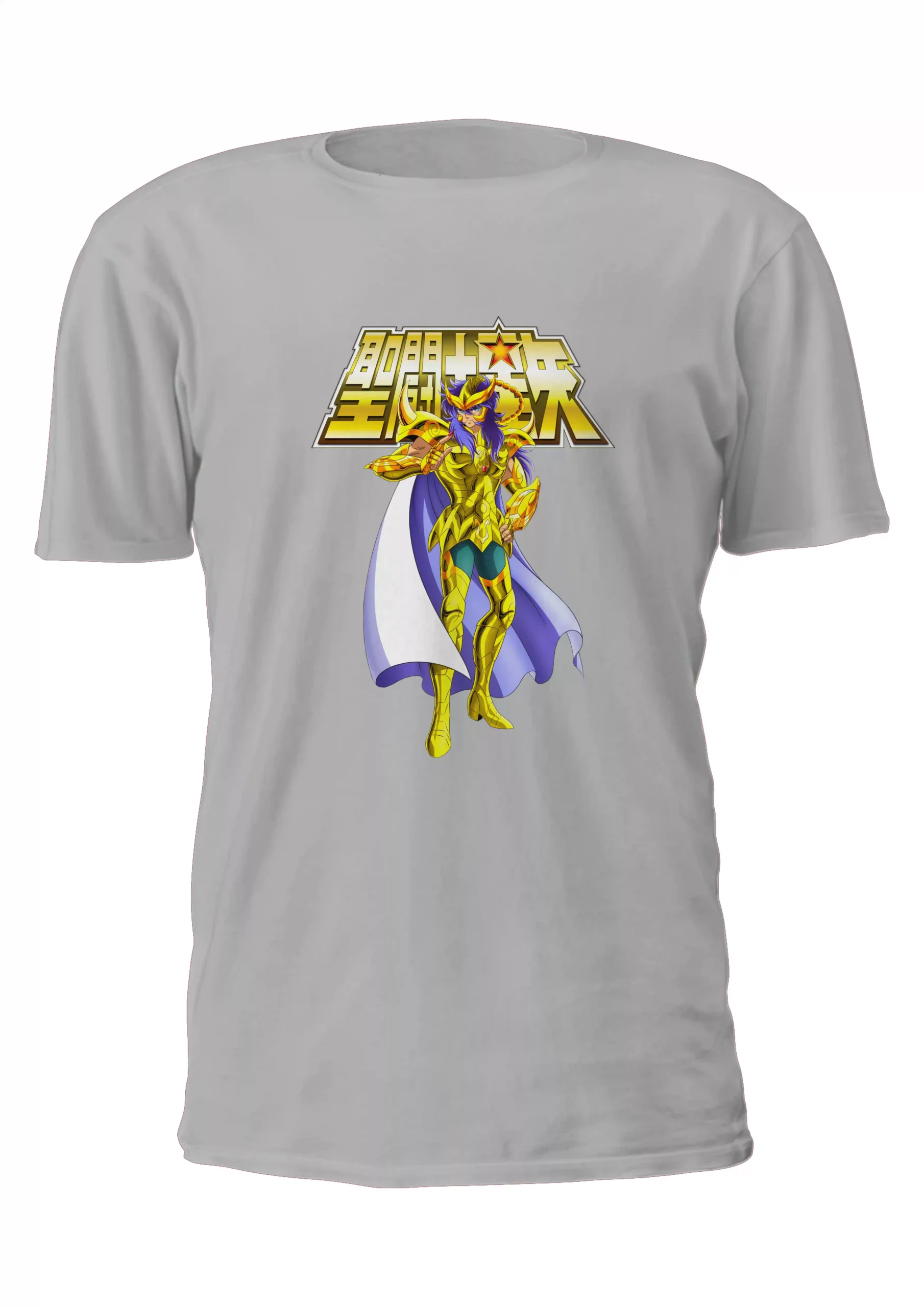 Caballeros Del Zodiaco Milo Escorpio Remera Friki Tu Eres #34 - Imagen 2